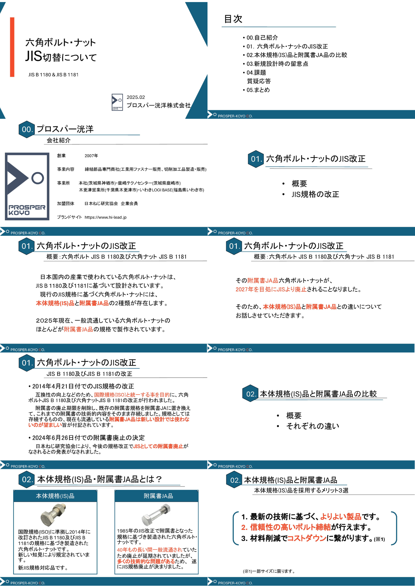 寸法違い早わかり表